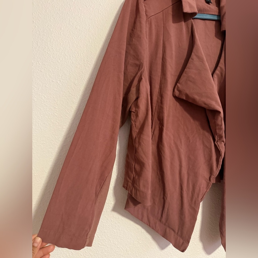 Torrid Twill Drape Front Jacket - image 3